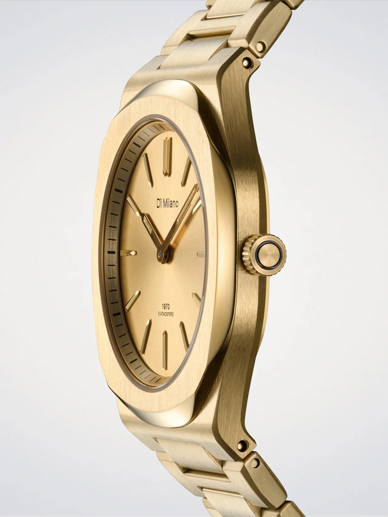 Orologio Ultra Thin, Gold Mellow,34 mm, D1 Milano