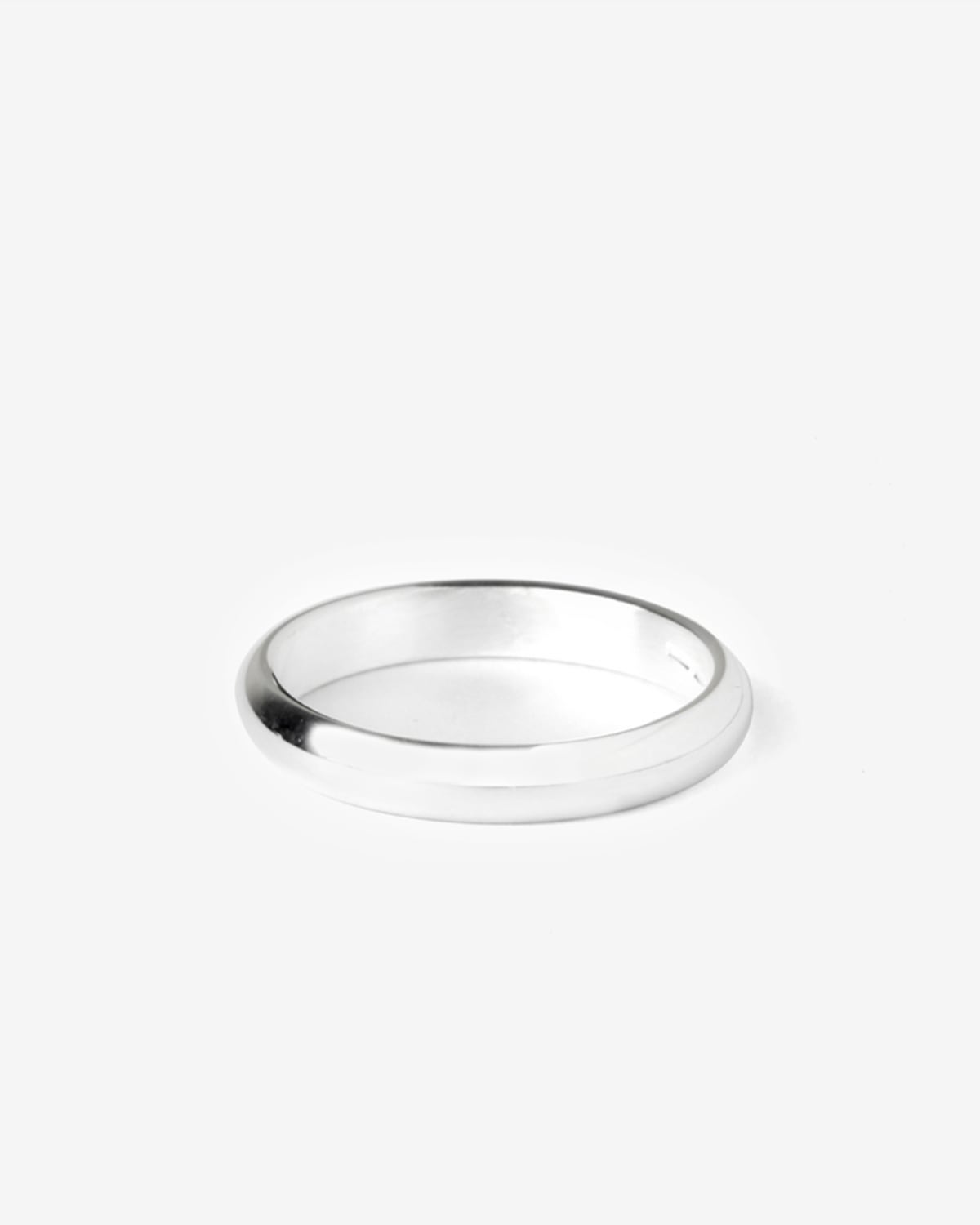 Anello in argento, fedina mantovana, Nove25