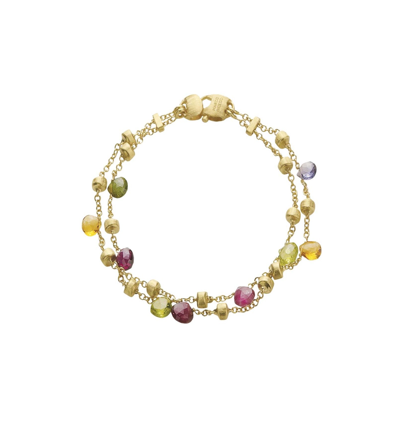 Multicolored two-strand bracelet, Paradise, Marco Bicego
