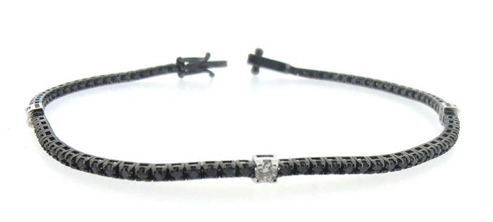 Bracciale oro black con diamanti neri e bianchi Notte di San Lorenzo, Damiani - Ferro Orologi e Gioielli
