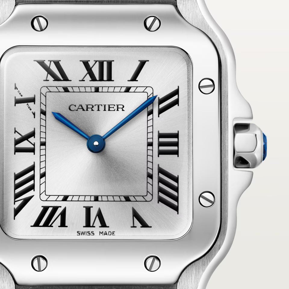 Cartier Santos esfera blanca - Modelo medio Nuevo 2025