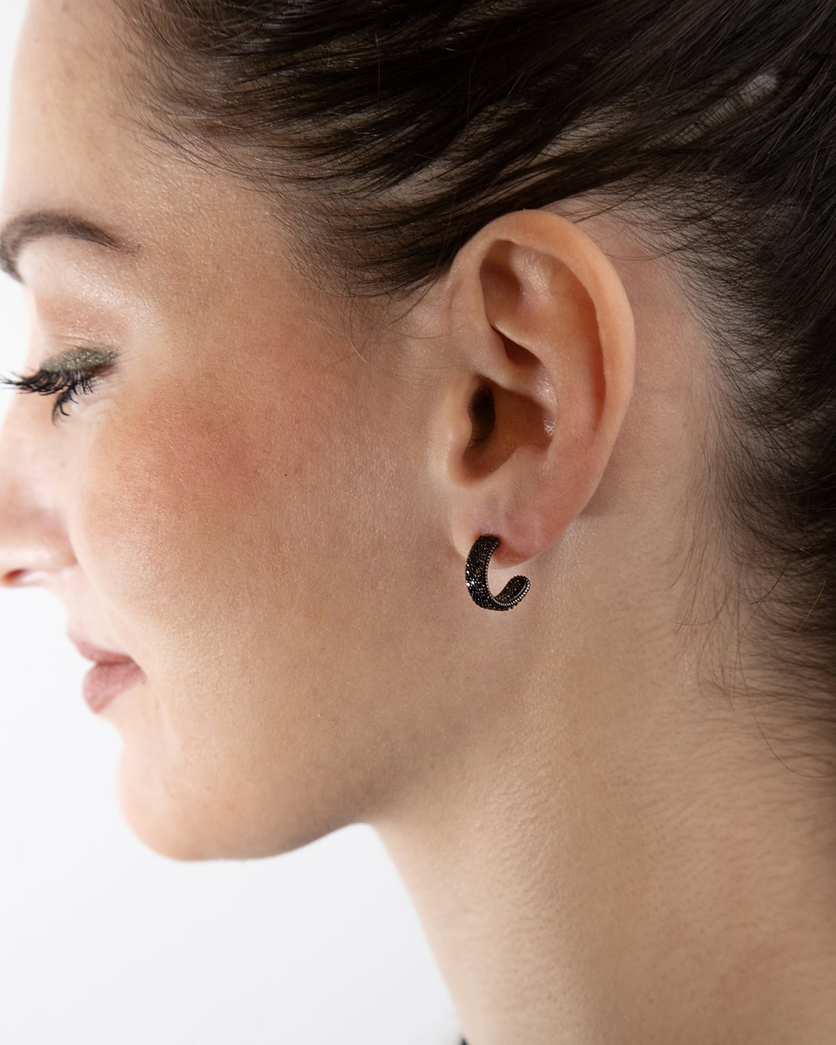 Bague en argent, petite gourmette à pois, Nove25