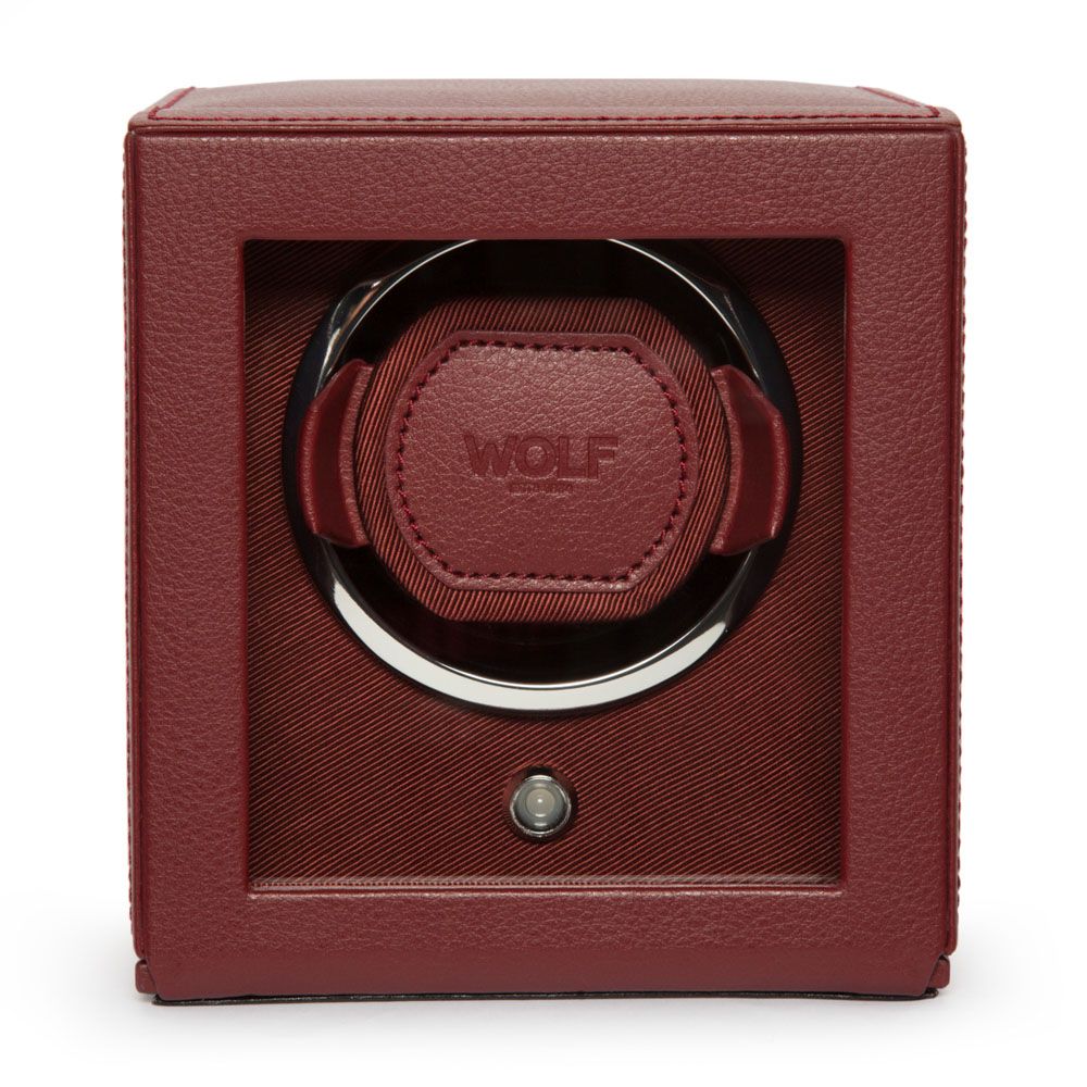 Cub carica orologi singolo con coperchio - Bordeaux, Wolf 1834