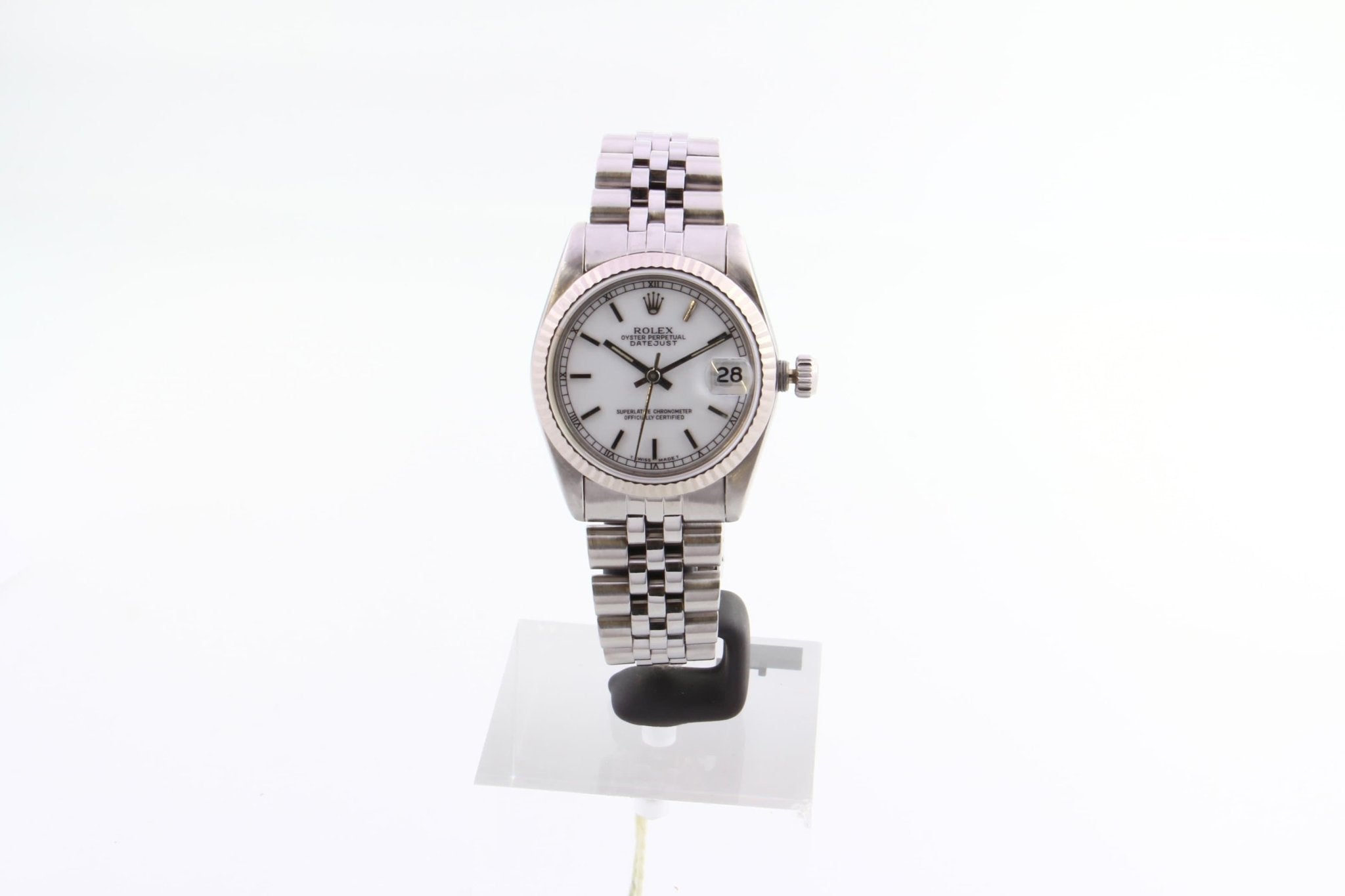 Rolex Datejust 68274 31mm quadrante bianco del 1985 - Ferro Orologi e Gioielli