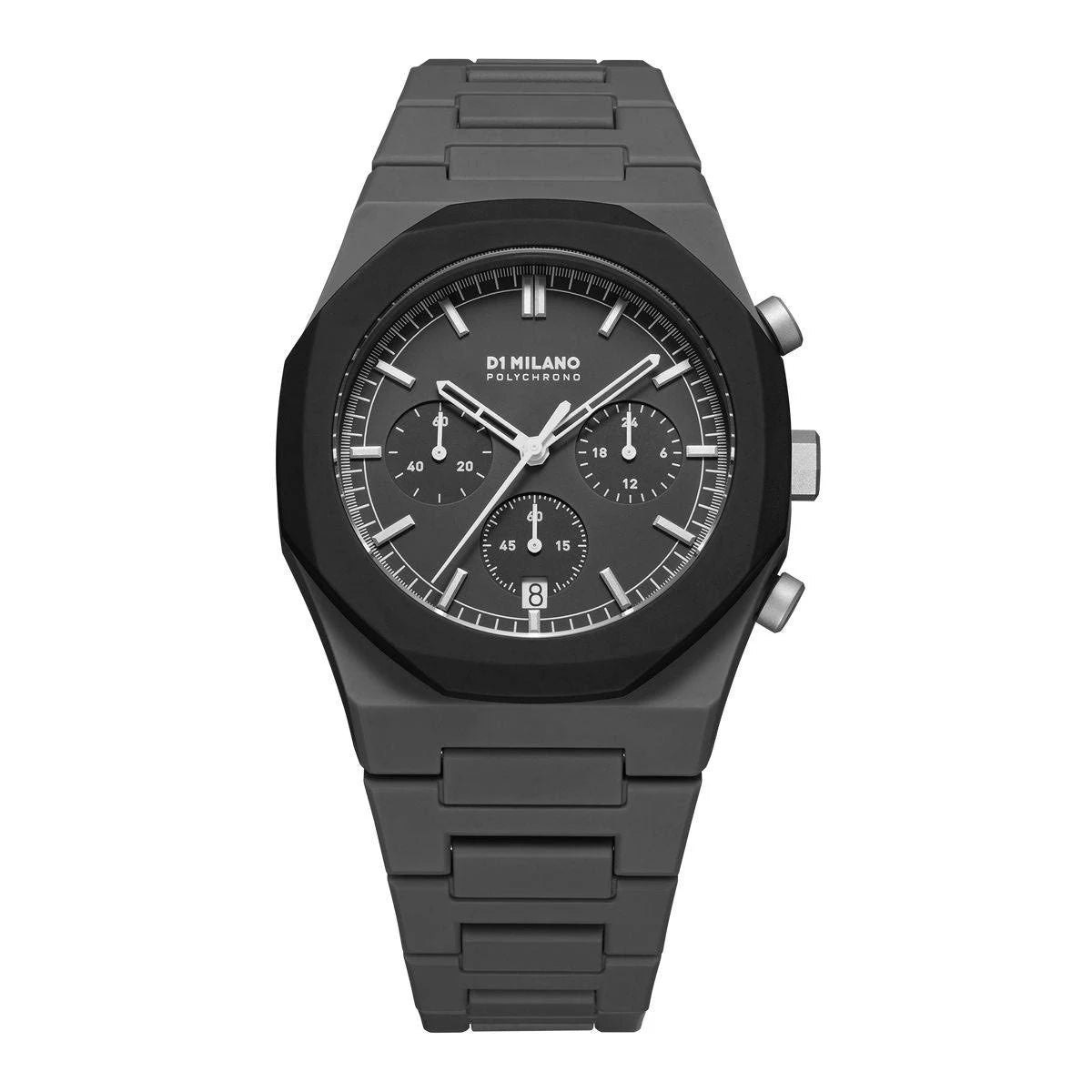 Orologio  Polychrono Black Blast, 40,5 mm, D1 Milano