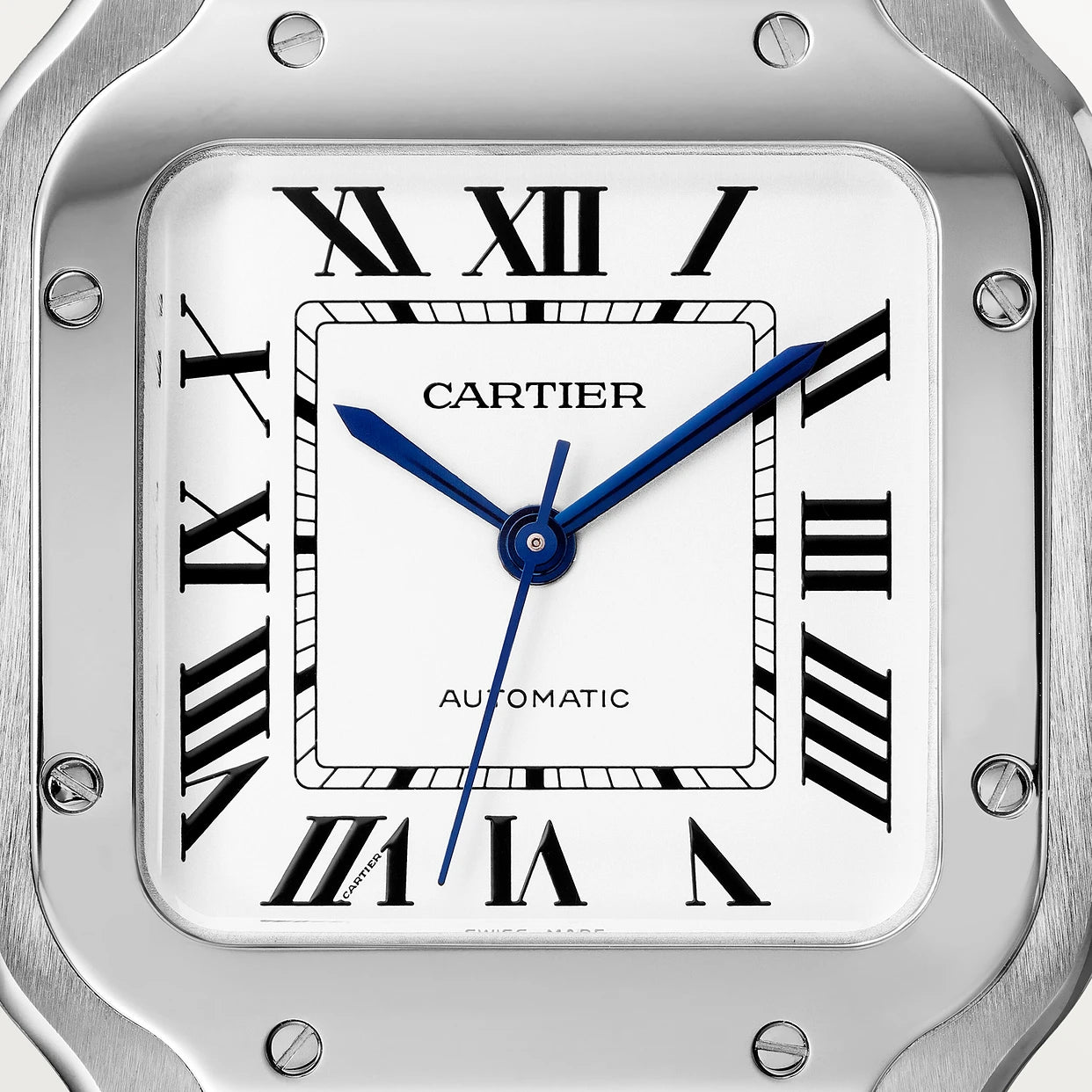 Cartier Santos quadrante Bianco - Modello medio New 2025
