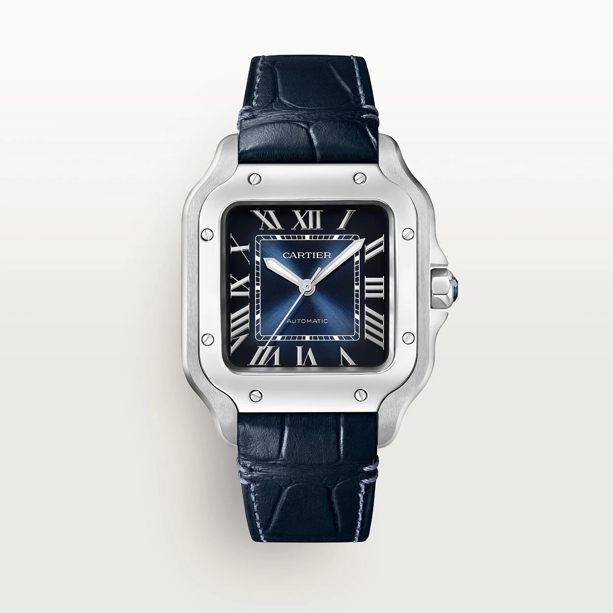 Cartier Santos quadrante Blu - Modello medio New 2025